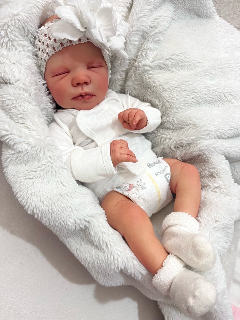 Reborn Doll Realborn Felicity Hand Painted One of a Kind Realistic Newborn Doll - Picture 9 of 17